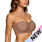 💜 LAST DAY PROMOTION - 50%OFF💜 💞Womens Strapless Wireless Padded Bandeau Bra
