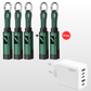 🔥HOT SALE 50% OFF🔥4-in-1 Digital Display Keychain Charging Cable
