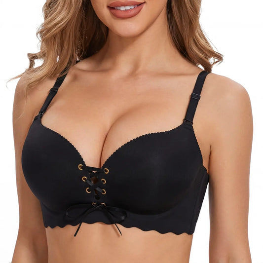 💜 LAST DAY PROMOTION - 50%OFF💜Women’s Seamless Breathable Push-Up Support Bra