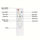⏳SUMMER SALE 60% OFF🔥40W LED Ceiling Fan Light – 20.5” Ultra-Quiet with Remote 🎯 | E27 + FREE B22 Adapter 🔌 | For Bedroom 😴, Kitchen 👩‍🍳 & Garage 🛠️ – UK Ready! 🇬🇧