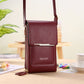 💜 LAST DAY PROMOTION - 50%OFF💜👜📱 Simple and elegant women's touchscreen crossbody phone wallet