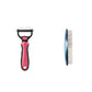 🔥Last Day 50% OFF🔥Professional Double-Sided Pet Grooming Rake ✨ Undercoat Deshedding Tool for Dogs & Cats 🐶🐱
