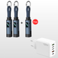 🔥HOT SALE 50% OFF🔥4-in-1 Digital Display Keychain Charging Cable