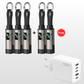 🔥HOT SALE 50% OFF🔥4-in-1 Digital Display Keychain Charging Cable