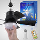 ⏳SUMMER SALE 60% OFF🔥40W LED Ceiling Fan Light – 20.5” Ultra-Quiet with Remote 🎯 | E27 + FREE B22 Adapter 🔌 | For Bedroom 😴, Kitchen 👩‍🍳 & Garage 🛠️ – UK Ready! 🇬🇧