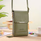 💜 LAST DAY PROMOTION - 50%OFF💜👜📱 Simple and elegant women's touchscreen crossbody phone wallet