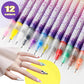💜 LAST DAY PROMOTION - 50%OFF💜🎨12 Colors Nail Art Pens Set（0.5 mm fine tip）