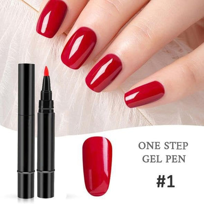 💅 Limited Time Buy 1 Get 1 Free ✨One Step Nail Gel Pen🎨