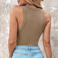 💜 LAST DAY PROMOTION - 50%OFF💜Ribbed Stretchy Tank Top with Shelf Bra