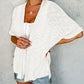 💜 LAST DAY PROMOTION - 50%OFF💜 2026 New Stylish Flowy Short Sleeve Cardigan