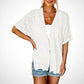 💜 LAST DAY PROMOTION - 50%OFF💜 2026 New Stylish Flowy Short Sleeve Cardigan