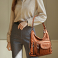 🔥50% OFF | Women's Convertible Multi-Pocket Shoulder Bag - 3 Ways to Wear 🎒