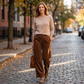 ⌛ Only 3 days left – 50% off everything! ⏰ Casual wide-leg corduroy trousers for women