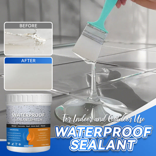 ⏰Last day - 50% OFF🔥Transparent Waterproof Sealant for Indoor and Outdoor Use