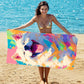 🏖️Summer Hot Sale ⚡50K+ SOLD!🌞🌊2-in-1 Printed Beach Towel Backpack