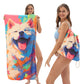 🏖️Summer Hot Sale ⚡50K+ SOLD!🌞🌊2-in-1 Printed Beach Towel Backpack