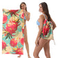 🏖️Summer Hot Sale ⚡50K+ SOLD!🌞🌊2-in-1 Printed Beach Towel Backpack