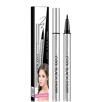 💜 LAST DAY PROMOTION - 50%OFF💜 Waterproof Smudge-Proof Eyeliner – 24HR Intense Black Precision!