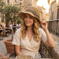 🔥 Hot sale 50% OFF🔥Elegant Woven Straw Sun Hat with Bow