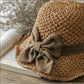 🔥 Hot sale 50% OFF🔥Elegant Woven Straw Sun Hat with Bow