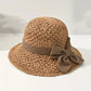 🔥 Hot sale 50% OFF🔥Elegant Woven Straw Sun Hat with Bow
