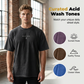 👔 LIMITED TIME 50% OFF! ✝️ Men's Cross & Letter Print Vintage T-Shirt – Soft, Relaxed Fit, Streetwear 🆒