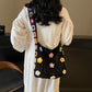 🧺 Women's Crochet Ethnic Bag – Bohemian, Spacious, Versatile 🌼