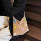 🧺 Women's Crochet Ethnic Bag – Bohemian, Spacious, Versatile 🌼