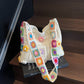🧺 Women's Crochet Ethnic Bag – Bohemian, Spacious, Versatile 🌼