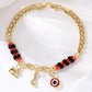 💜 LAST DAY PROMOTION - 50%OFF💜Bohemian Evil Eye & Elephant Charm Bracelet