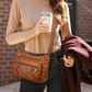💜 LAST DAY PROMOTION - 50%OFF💜Women's Soft PU Leather Multi-Pocket Crossbody Bag