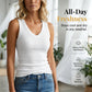 💜 LAST DAY PROMOTION - 50%OFF💜Women's V-Neck Ribbed Knit Tank Top
