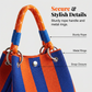 💜 LAST DAY PROMOTION - 50%OFF💜Striped Knit Bucket Bag – Handwoven, Rope Handle, Spacious 👜