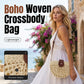 💜 LAST DAY PROMOTION - 50%OFF💜Woven Crossbody Bag – Boho, Handwoven, Adjustable, Lightweight 👜