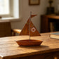 New Spring Collection – Limited Time Offer: Rustic Sailboat Metal Planter