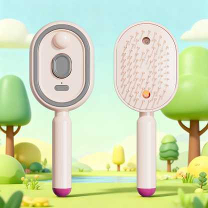🌸 LIMITED TIME 50% OFF! ✨Electric Spray & Massage Hair Brush