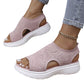 Women's Breathable Knit Platform Sandals