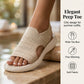 💜 LAST DAY PROMOTION - 50%OFF💜Women's Breathable Knit Platform Sandals