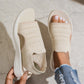 💜 LAST DAY PROMOTION - 50%OFF💜Women's Breathable Knit Platform Sandals