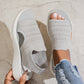 💜 LAST DAY PROMOTION - 50%OFF💜Women's Breathable Knit Platform Sandals