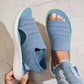 💜 LAST DAY PROMOTION - 50%OFF💜Women's Breathable Knit Platform Sandals