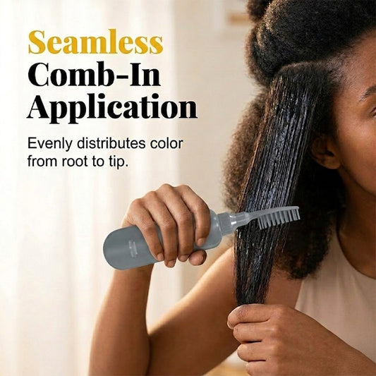 ✨50% OFF! 🌿 Plant-Based Comb-In Hair Dye – Easy, Gray Coverage, Nourishing Formula ✨