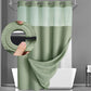 🎁Last Day Promotion 50% OFF🔥Waffle Pattern Shower Curtain