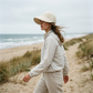 ⏳LAST DAY SALE: ONLY ￡7.99!!🎁✨Women’s UPF 50+ Elegant Foldable Sun Hat – Wide-Brim Cotton Bucket Hat with Neck Flap & Adjustable Strap 🌞🇬🇧 | Packable, Breathable & Beach-Ready