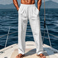👖 Men's Trendy Linen Loose Fit Pants with Pockets