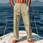 👖 Men's Trendy Linen Loose Fit Pants with Pockets