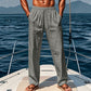 👖 Men's Trendy Linen Loose Fit Pants with Pockets