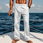 👖 Men's Trendy Linen Loose Fit Pants with Pockets