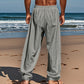 👖 Men's Trendy Linen Loose Fit Pants with Pockets
