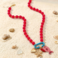 🐚 Ocean-Inspired Beaded Necklace | Eye-Catching Beads · Starfish and Fish Pendants · Stackable · Adds a Touch of Style | Everyday Wear · Vacation Outings